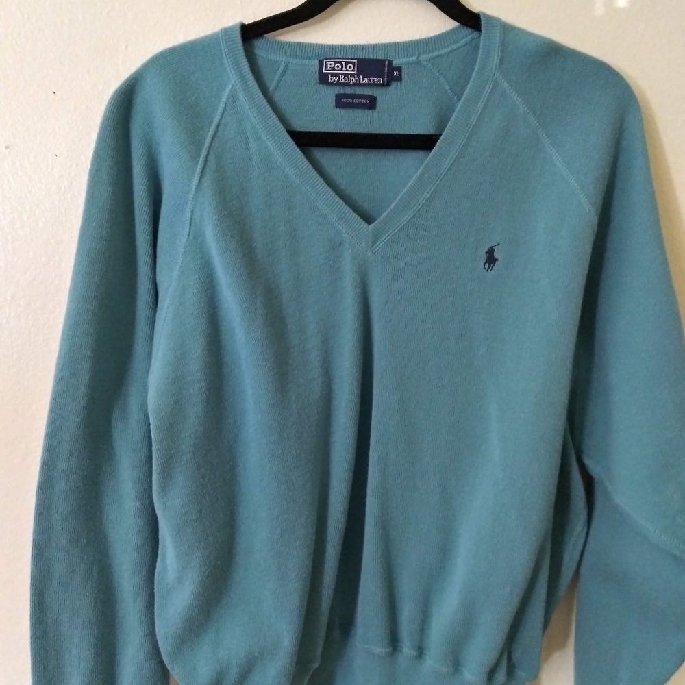 Polo V-neck Polo Sweater